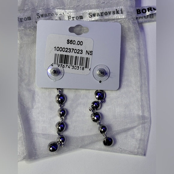 NWT. Borun American Jewelry Earring with Swarovski crystals. - Picture 5 of 8